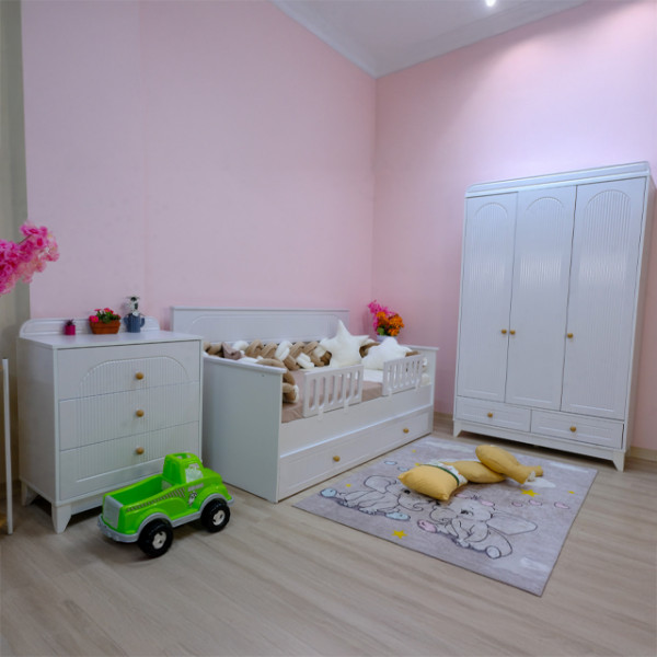 Melon Montessorili Model Çocuk Odası