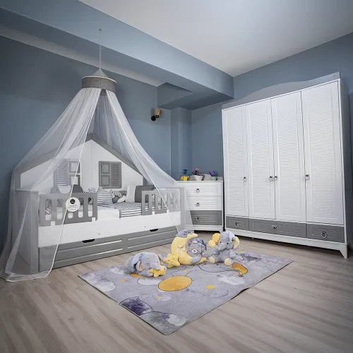 Neptün Çatılı Model Çocuk Odası