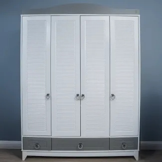 Neptün model  4 Kapılı Dolap