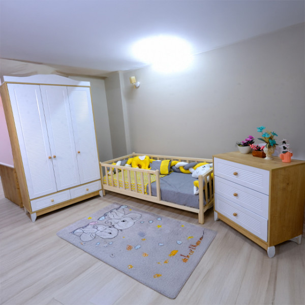 Safran Ağaç Montessorili Model Çocuk Odası