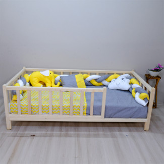 Safran Ağaç Montessorili Model Çocuk Yatağı