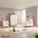 Vizyon Beyaz Bebek Odası Takımı